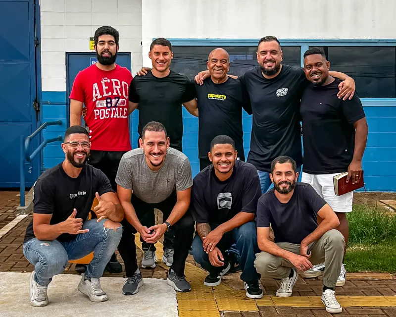 Equipe do Resgate reunida