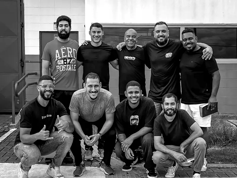 Equipe do Resgate reunida