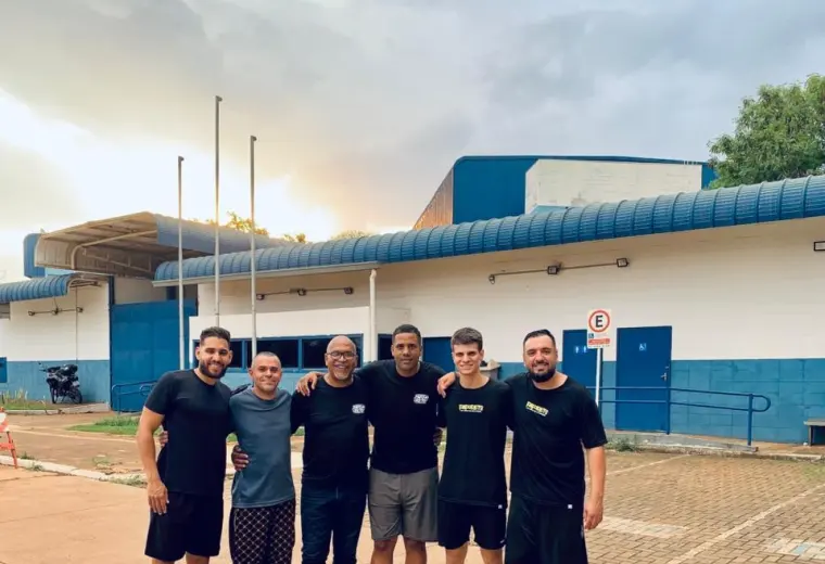 Voluntários em ação